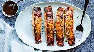 bourbon-glazed-salmon-recipe-tasting-table image