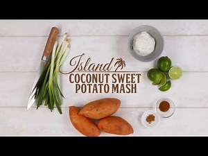 island-coconut-sweet-potato-mash-recipe-youtube image