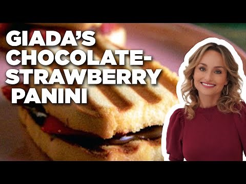 giada-de-laurentiis-chocolate-strawberry-panini-youtube image
