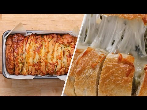 5-cheesy-pull-apart-bread-recipes-tasty-youtube image