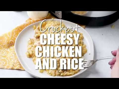 how-to-make-crock-pot-cheesy-chicken-rice-youtube image