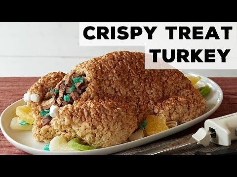 how-to-make-a-crispy-treat-turkey-food-network image