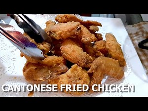 delicious-chinese-garlic-fried-chicken-wing image