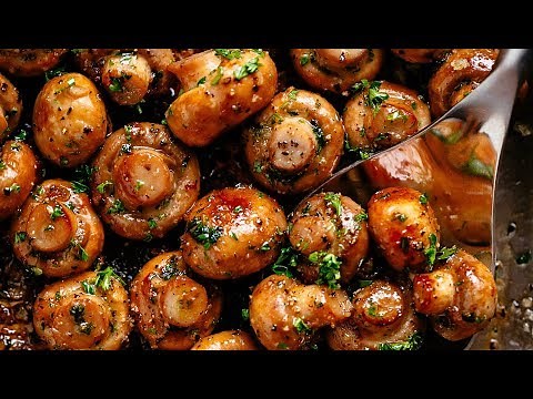 garlic-mushrooms-youtube image