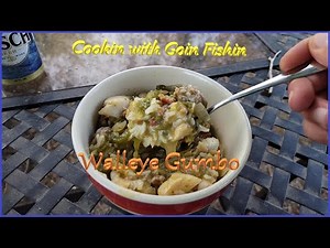 cookin-with-goin-fishin-walleye-gumbo-youtube image