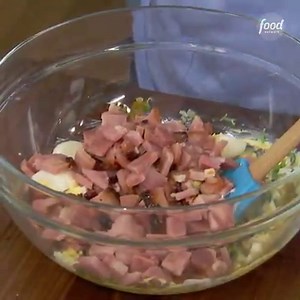 how-to-make-sunnys-quick-ham-and-egg-salad image