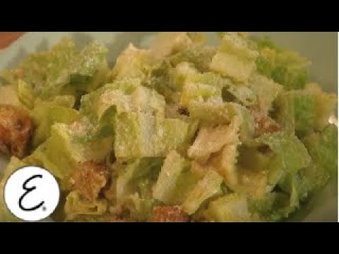 classic-caesar-salad-emeril-lagasse-youtube image