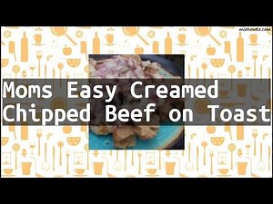 recipe-moms-easy-creamed-chipped-beef-on-toast image