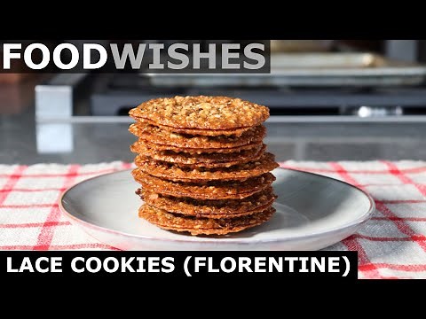 lace-cookies-florentine-cookies-food-wishes-youtube image