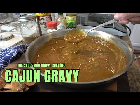 how-to-make-cajun-gravy-spicy-brown-sauce-youtube image