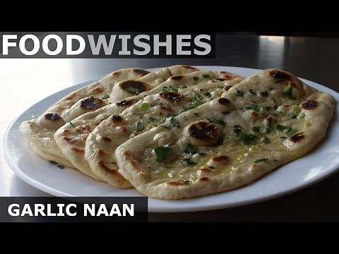 garlic-naan-easy-garlic-flatbread-food-wishes-youtube image