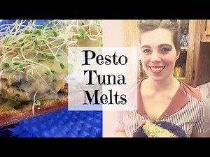 pesto-tuna-melts-hot-tuna-and-cheese-sandwiches image
