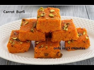 carrot-burfi-recipe-gajar-ki-barfi-how-to-make-carrot image