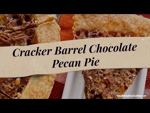 cracker-barrel-chocolate-pecan-pie-recipe-youtube image