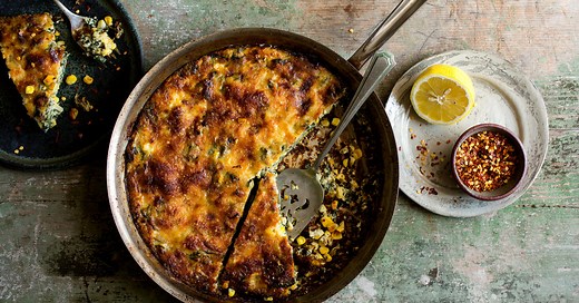 clafoutis-with-swiss-chard-and-corn-the-new-york-times image