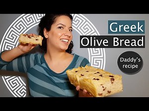 how-i-made-greek-olive-bread-daddys-recipe-youtube image