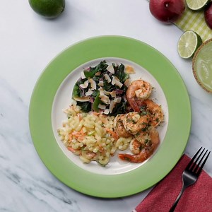 margarita-shrimp-with-braised-coconut-greens-and image