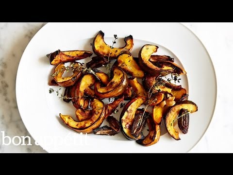 squash-with-dates-and-thyme-bon-appetit-youtube image