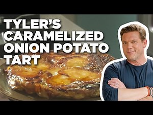 tyler-florences-caramelized-onion-potato-tart-tylers image