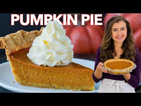 the-best-pumpkin-pie-recipe-ive-ever-made-youtube image