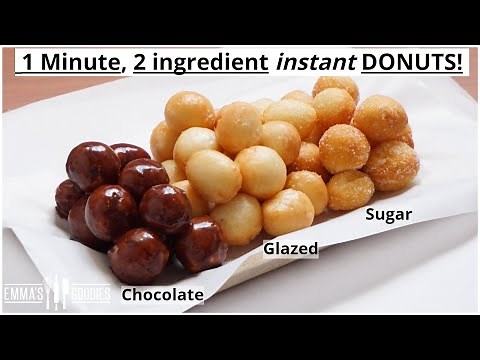 1-minute-2-ingredient-instant-donuts-easy image