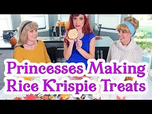 disney-princess-pantry-making-rice-krispie-treats image
