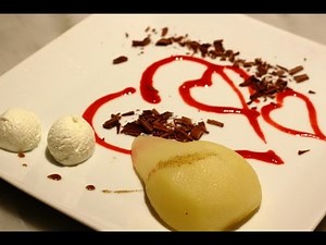 poires-poches-poached-pears-youtube image