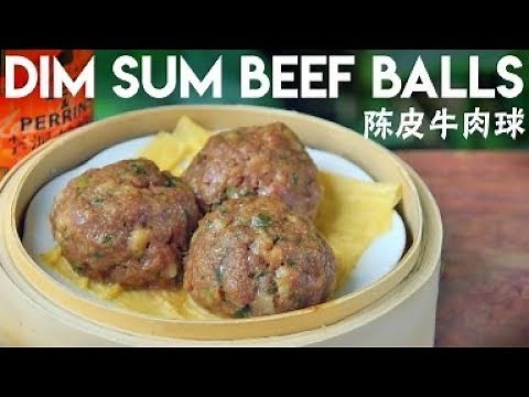 cantonese-meatballs-dim-sum-style-陈皮牛肉球 image