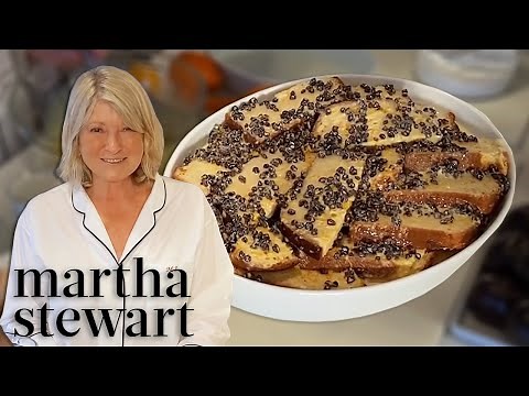 martha-stewart-makes-her-bread-pudding-recipe-youtube image