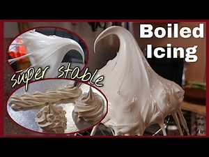 how-to-make-boiled-icing-7-minute-frosting-youtube image