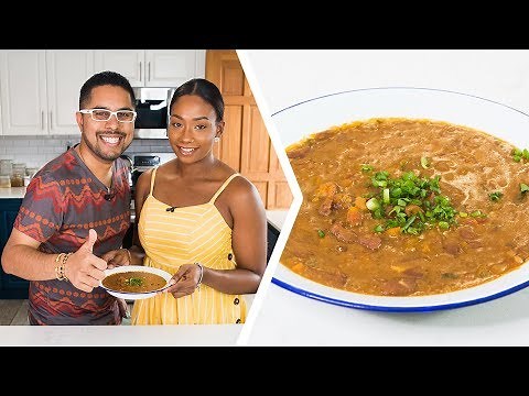 how-to-make-trini-stewed-red-beans-foodie-nation image