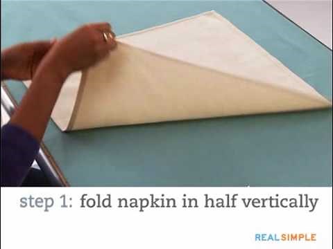 real-simple-how-to-pocket-fold-a-napkin-youtube image