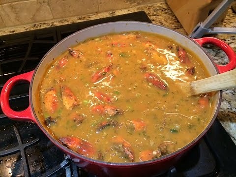 real-cajun-crawfish-bisque-recipe-youtube image