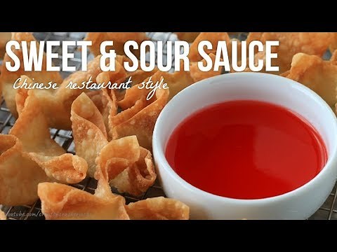 chinese-restaurant-style-red-sweet-sour-sauce image