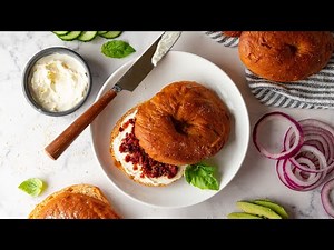 sun-dried-tomato-and-basil-bagels-youtube image