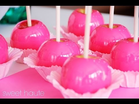 neon-hot-pink-diy-candy-apples-tutorial-sweethaute image