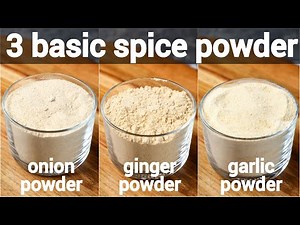 homemade-onion-powder-garlic-powder-ginger image