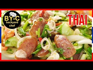 chinese-sausage-spicy-salad-thai-food image