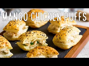 mango-chicken-puffs-recipe-happyfoods-tube-youtube image